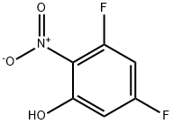3,5-二氟-2-硝基苯酚, 151414-46-9, 结构式