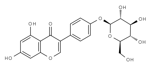 槐角苷, 152-95-4, 结构式