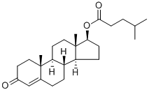 3-オキソアンドロスタ-4-エン-17β-オール4-メチルペンタノアート 化学構造式