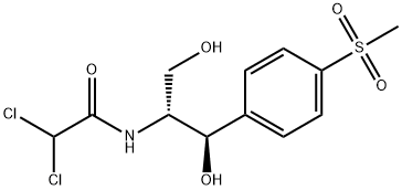 甲砜霉素, 15318-45-3, 结构式