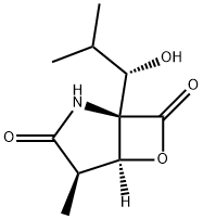 CLASTO-ラクタシスチンΒ-ラクトン 化学構造式
