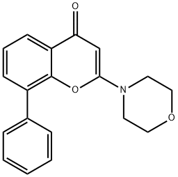2-モルホリノ-8-フェニルクロモン