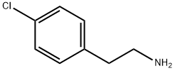 4-氯苯乙胺, 156-41-2, 结构式