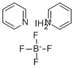 Bis(pyridine)iodonium tetrafluoroborate Struktur