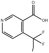 4-三氟甲基烟酸, 158063-66-2, 结构式