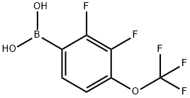 3,4-DIFLUORO-5-NITROPHENYLBORONIC ACID Struktur