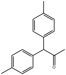 1,1-Bis(4-methylphenyl)propanone Structure