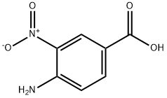 4-アミノ-3-ニトロ安息香酸 化学構造式