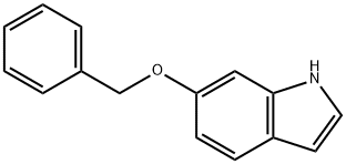 6-苄氧基吲哚, 15903-94-3, 结构式