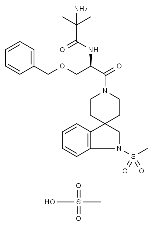 イブタモレンメシル酸塩