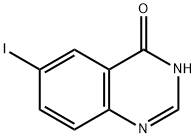 6-ヨード-4-キナゾロン ヨウ化物 化学構造式