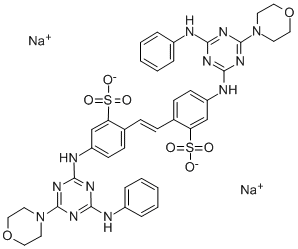 4,4'-ビス[2-(4-モルホリニル)-4-アニリノ-1,3,5-トリアジン-6-イルアミノ]スチルベン-2,2'-ジスルホン酸ジナトリウム