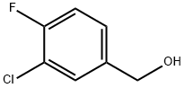 3-CHLORO-4-FLUOROBENZYL ALCOHOL Structure