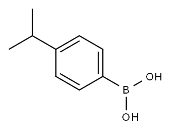 4-Isopropylbenzeneboronic acid Structure