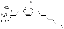 フィンゴリモド塩酸塩 化学構造式