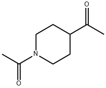 1,4-二乙酰基哌啶 结构式