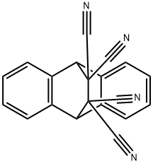 Tetracyclo[6.6.2.02,7.09,14]hexadecane-2(7),3,5,9(14),10,12-hexene-15,15,16,16-tetracarbonitrile Struktur