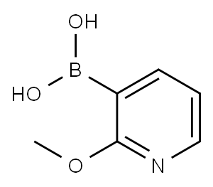 2-Methoxypyridine-3-boronic acid Structure