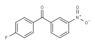 4-FLUORO-3'-NITROBENZOPHENONE Structure