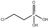 (2-クロロエチル)ホスホン酸 化学構造式
