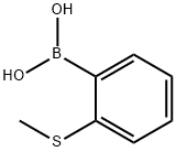 2-Methylthiophenylboronic acid Structure