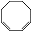 环辛二烯, 1700-10-3, 结构式