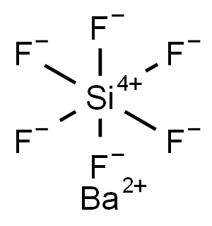 氟硅酸钡, 17125-80-3, 结构式