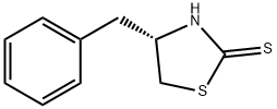 S-4-苄基噻唑啉-2-硫酮, 171877-39-7, 结构式