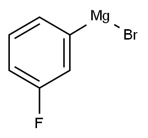 3-氟苯基溴化镁 结构式