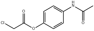 4-(Acetylamino)phenyl chloroacetate Struktur