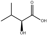 (S)-(+)-2-羟基-3-甲基丁酸, 17407-55-5, 结构式