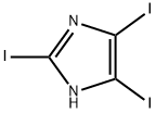 2,4,5-トリヨード-1H-イミダゾール 化学構造式