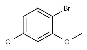 2-BROMO-5-CHLOROANISOLE Structure