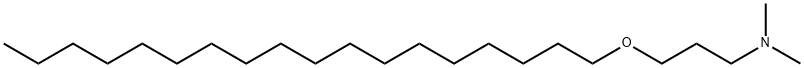 硬脂氧丙基二甲胺, 17517-01-0, 结构式