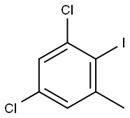 3,5-DICHLORO-2-IODOTOLUENE Structure