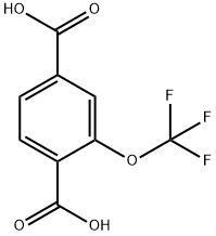 2-(三氟甲氧基)对苯二甲酸, 175278-21-4, 结构式