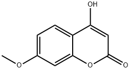 4-HYDROXY-7-METHOXYCOUMARIN Structure