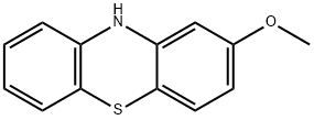 2-甲氧基吩噻嗪, 1771-18-2, 结构式