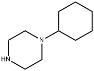 1-シクロヘキシルピペラジン 化学構造式