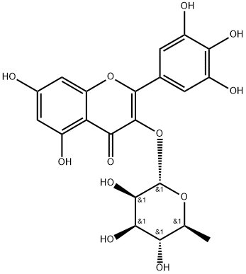 杨梅苷, 17912-87-7, 结构式