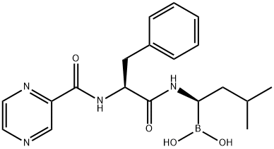 BORTEZOMIB (VELCADE) 化学構造式