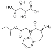 (3S)-3-Amino-2,3,4,5-tetrahydro-2-oxo-1H-1-benzazepine-1-acetatic acid1,2-dimeth|(3S)-3-氨基-2,3,4,5-四氢-2-氧代-1H-1-苯并氮杂卓-1-乙酸叔丁酯L-(+酒石酸盐(1:1)