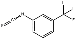 阿尔法,阿尔法,阿尔法位-三氟-间-甲苯异硫氰, 1840-19-3, 结构式