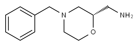(S)-(4-benzylMorpholin-2-yl)MethanaMine Structure