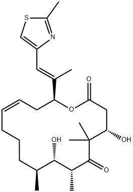 Oxacyclohexadec-13-ene-2,6-dione, 4,8-dihydroxy-5,5,7,9-tetramethyl-16-(1E)-1-methyl-2-(2-methyl-4-thiazolyl)ethenyl-, (4S,7R,8S,9S,13Z,16S)-