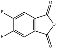 4,5-二氟邻苯二甲酸酐, 18959-30-3, 结构式