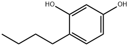 4-正丁基间苯二酚, 18979-61-8, 结构式