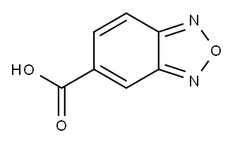 苯并呋咱-5-羧酸, 19155-88-5, 结构式