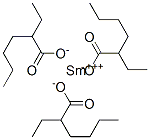 samarium tris(2-ethylhexanoate) Structure