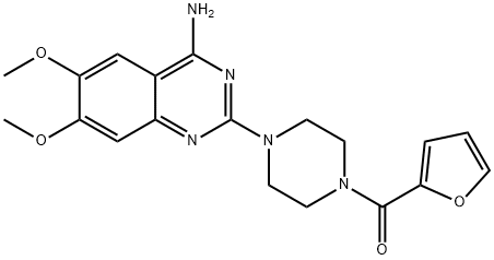 哌唑嗪, 19216-56-9, 结构式